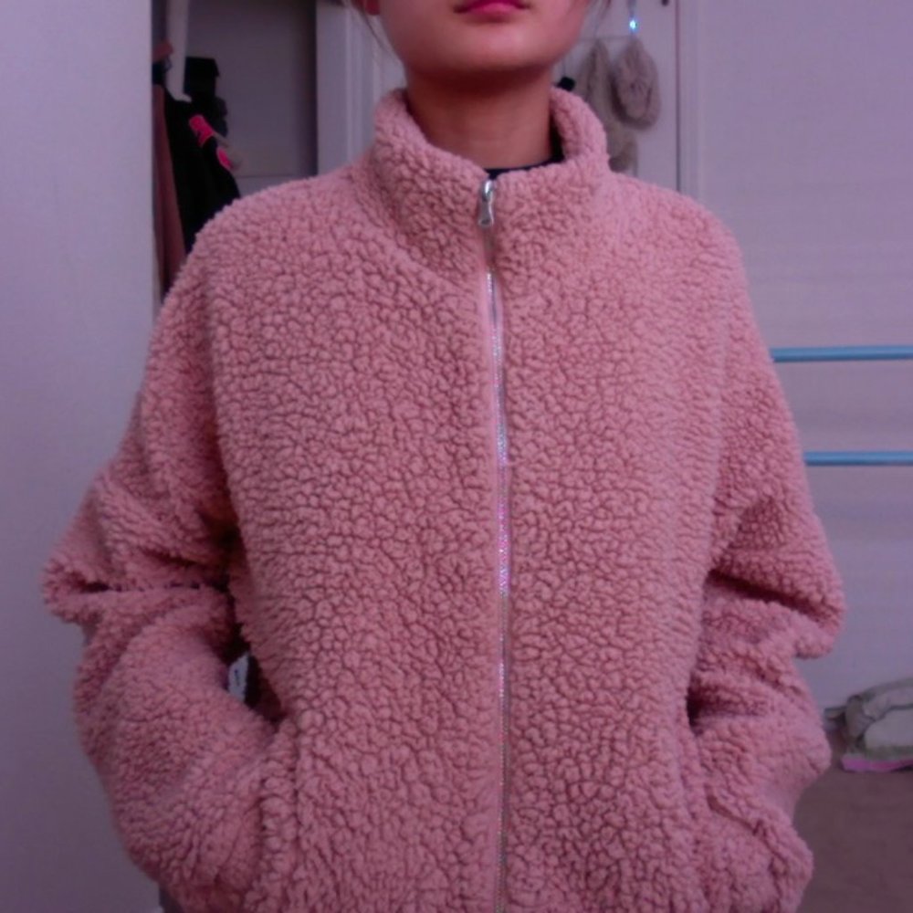 Cute teddy Light pink jacket